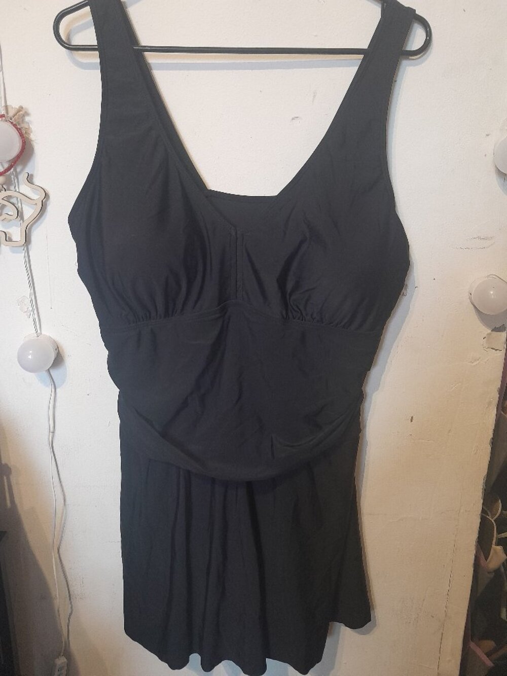 Black Swim Dress Size 3XL